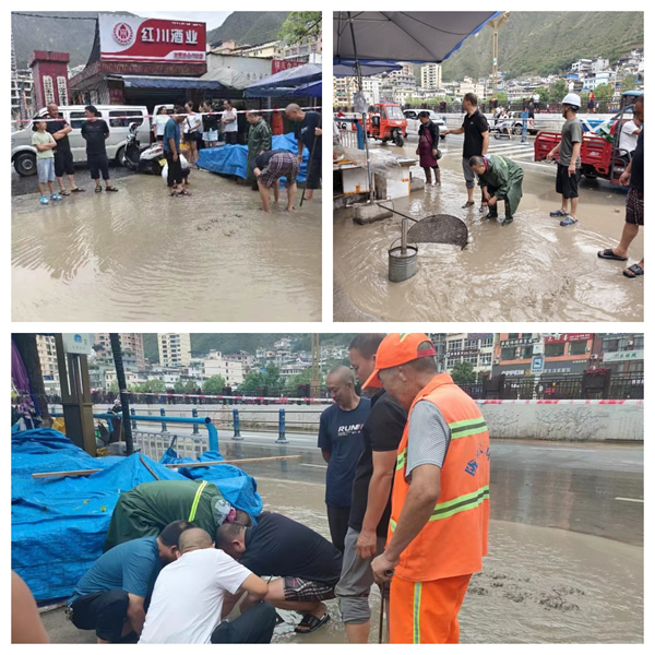 聞汛而動 主動作為--隴運集團(tuán)公司全力開展防汛搶險和安全保障工作